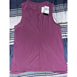 Nike Yoga Dri-Fit Training Purple Tank Top Shirt  BV4036 564 MEDIUM